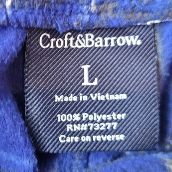 Croft & Barrow Large Pajama Lounge Pants Fleece - Picture 2 of 7